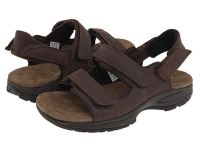 New Dunham Comfort Sandals for Men - St. Johnsbury - Brown Leather Online